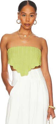 MORE TO COME Sima Strapless Crop Top