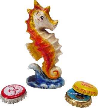 Riding The Waves Seahorse Bottle Opener, Set of 2