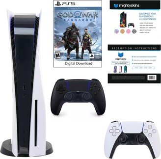 Sony PlayStation 5 Core Console with God of War: Ragnarok with Voucher and DualSense Controller in Black