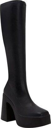 The Heightten Stretch Boot (Black) Women's Boots