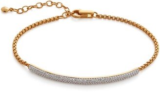 Fiji Pavé Diamond Mini Bar Bracelet