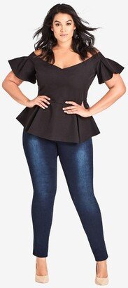 Women's Plus Size Harley Regular Skinny Jean - - 20W