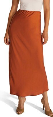 The Gwen Satin Maxi Skirt