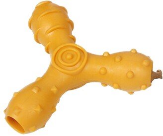 'Tri-Chew' Treat Dispensing and Chewing Interactive TPR Dog Toy