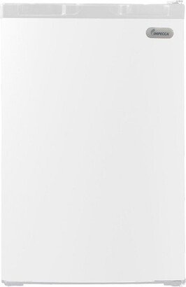 Impecca 4.4 Cu. Ft. Single Door Mini Refrigerator with Full-width Soft Freezer - White