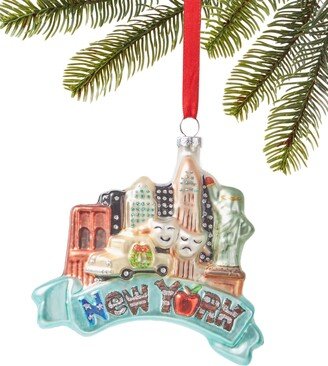 New York Glass Nyc Landmarks Ornament, Created for Macy's