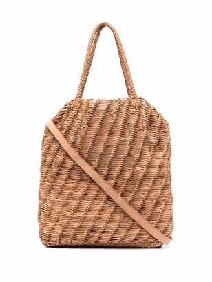 Susan woven tote bag