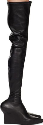 Black Pointed Boots-AA