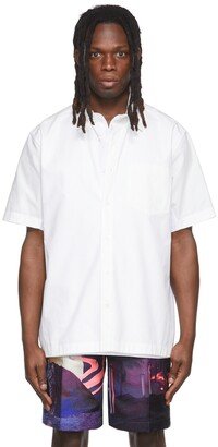 White Canvas Layered Shirt