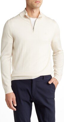 NORDSTROM RACK Half Zip Merino Wool Sweater