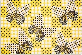 Mackenzie-Childs Spot On Butterfly Floor Mat, 2' x 3'