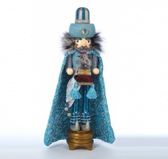 Hollywood Nutcrackers Kurt Adler 18-Inch Hollywood Turquoise King Nutcracker