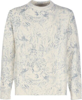 Toile-De-Jouy Knitted Jumper