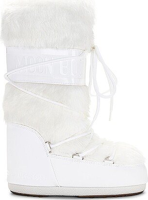 Icon Faux Fur Boot in White