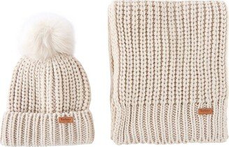 Saltburn Beanie & Scarf Knit Set