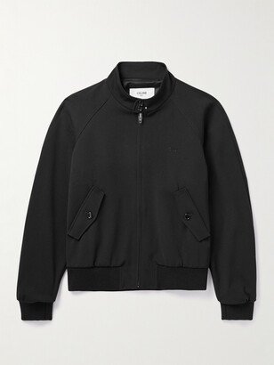 Triomphe Wool-Blend Blouson Jacket