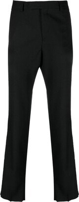 Straight-Leg Tailored Trousers-EE