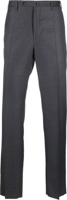 Straight-Leg Tailored Trousers-EK