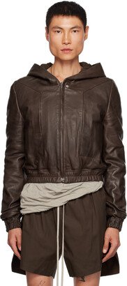 Brown Edfu Leather Jacket