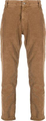 PT Torino Low-Rise Corduroy Tapered Trousers-AA