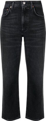 Kye cropped straight-leg jeans