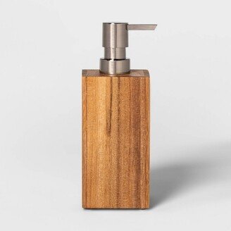 Medium Acacia Soap Pump Natural