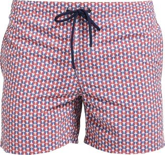 FIORIO Swim Trunks Tomato Red