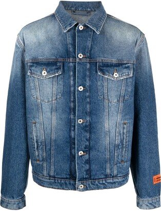 Stonewashed Denim Jacket-AA