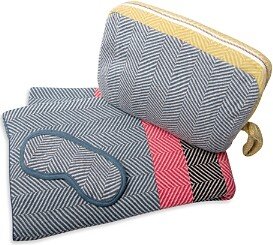 Chevron Stripes Travel Set