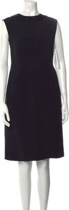 Crew Neck Knee-Length Dress