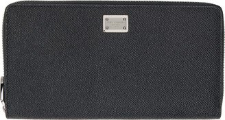 Black Zip Wallet