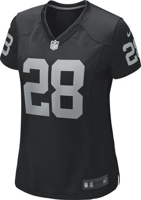 Women's NFL Las Vegas Raiders (Josh Jacobs) Game Football Jersey in Black