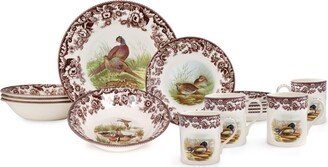 Woodland 16 Piece Dinnerware Set, Service for 4