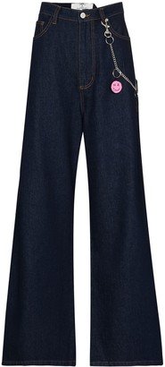 High-Rise Wide-Leg Jeans-AB