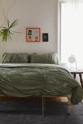 UO Home Utility Cinched Duvet Cover