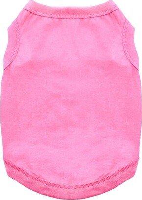 Doggie Design 100% Cotton Dog Tank - Carnation Pink(3X-Large)