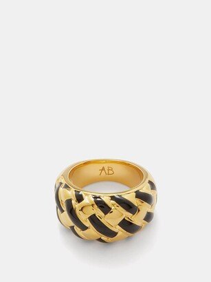 Harria 18kt Gold-plated Ring