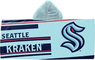 22x51 NHL Seattle Kraken Youth Hooded Beach Towel