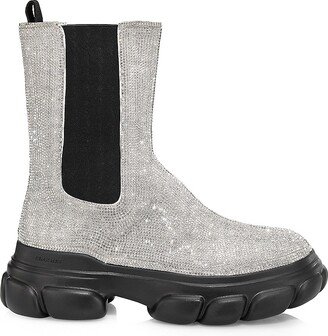 SIMKHAI Sid 63MM Crystal Lug-Sole Chelsea Boots