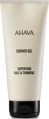 Superfood Kale & Turmeric Shower Gel, 6.8-oz.