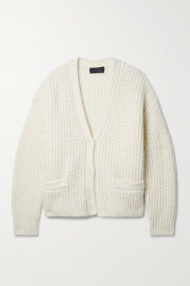 Isin Ribbed Cashmere Cardigan - Ivory