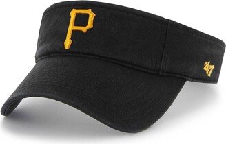 Men's Black Pittsburgh Pirates Clean Up Adjustable Visor