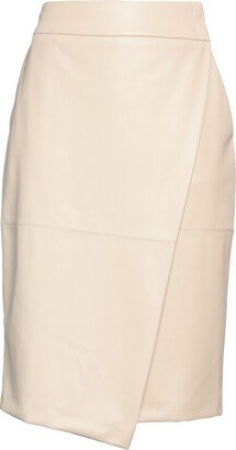 Midi Skirt Beige-AA