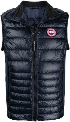 Logo-Patch Padded Gilet-AU