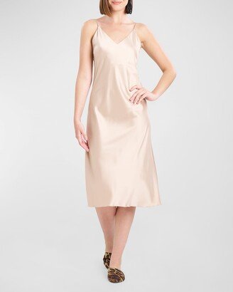 Glamour Sleeveless V-Neck Nightgown