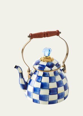 Royal Check 2-Qt. Tea Kettle-AA