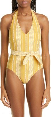 Luchia Belted One-Piece Swimsuit