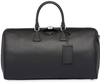 Saffiano leather duffle bag