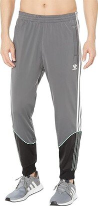 Superstar Tricot Track Pants (Grey/Black/White) Men's Clothing