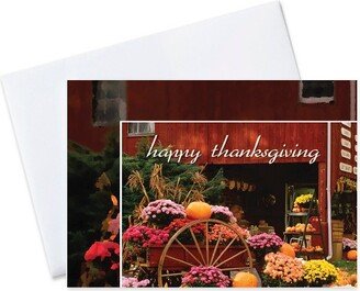 CEO Cards Thanksgiving Greeting Card Box Set of 25 Cards & 26 Envelopes - TH8002